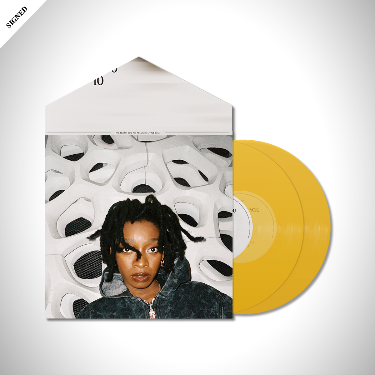 No Thank You Exclusive [YELLOW] Vinyl 2xLP + Signed Insert